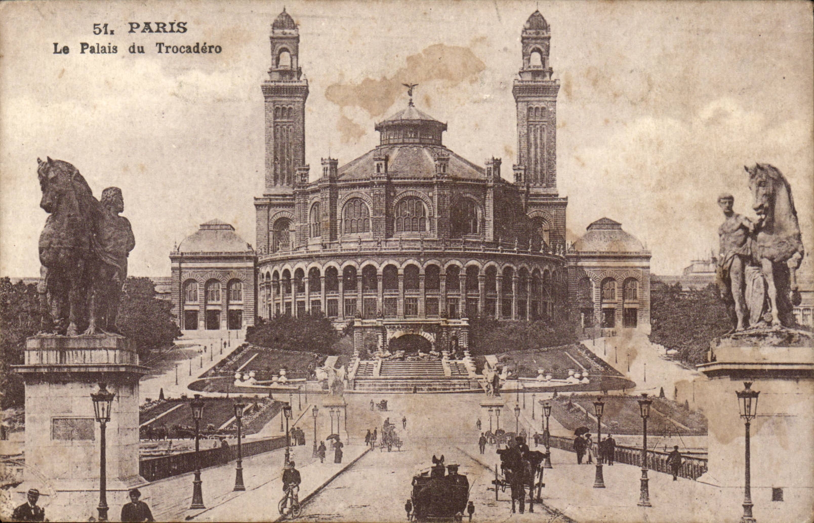 Paris - 16 - Le Palais de Trocadero - CPA