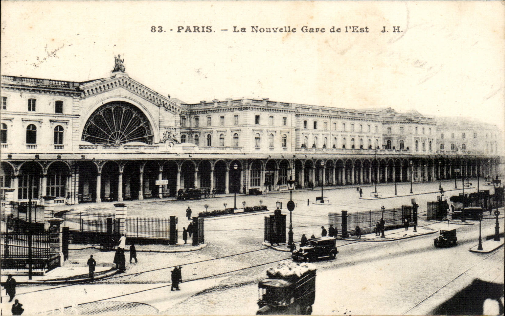 Paris - 10 - New Station of the East - CPA