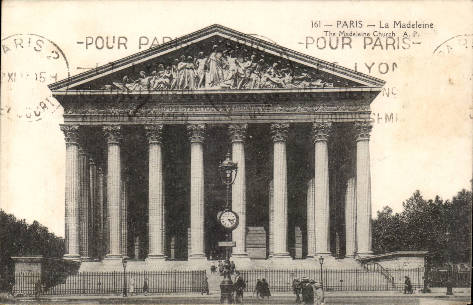 Paris 8 - The Madeleine - CPA