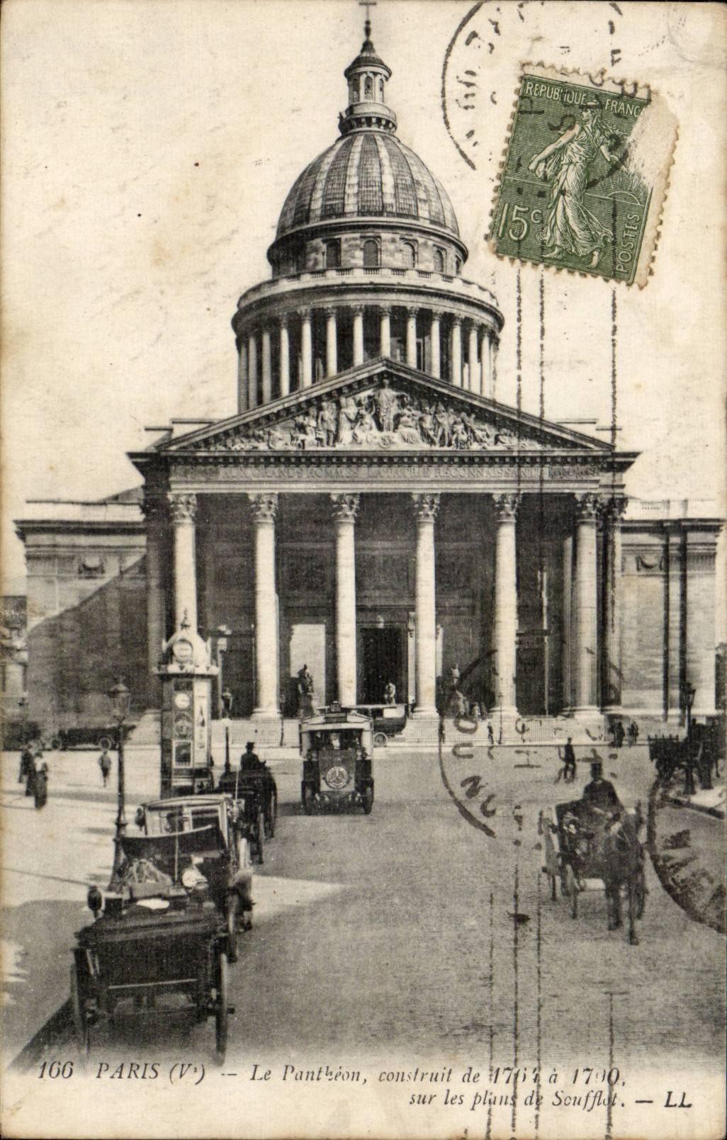 Paris - 5 - the Pantheon - CPA