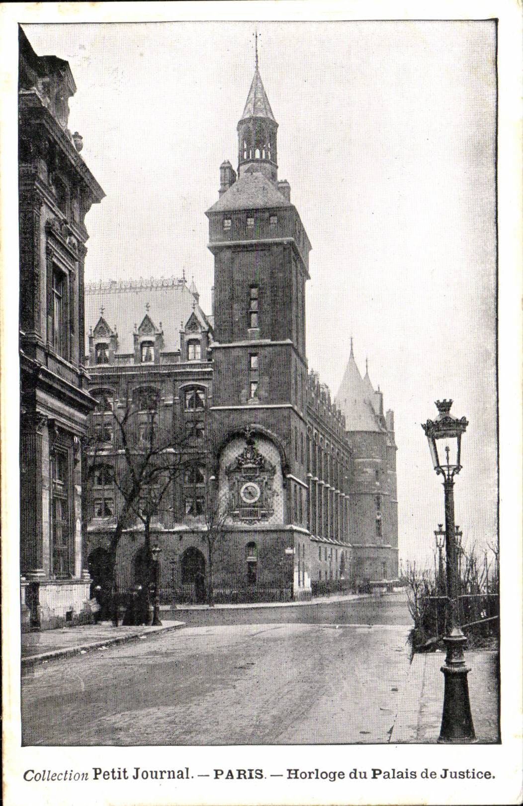 Paris - 1 - Collection Petit Journal - Horloge du Palais de Justice - CPA