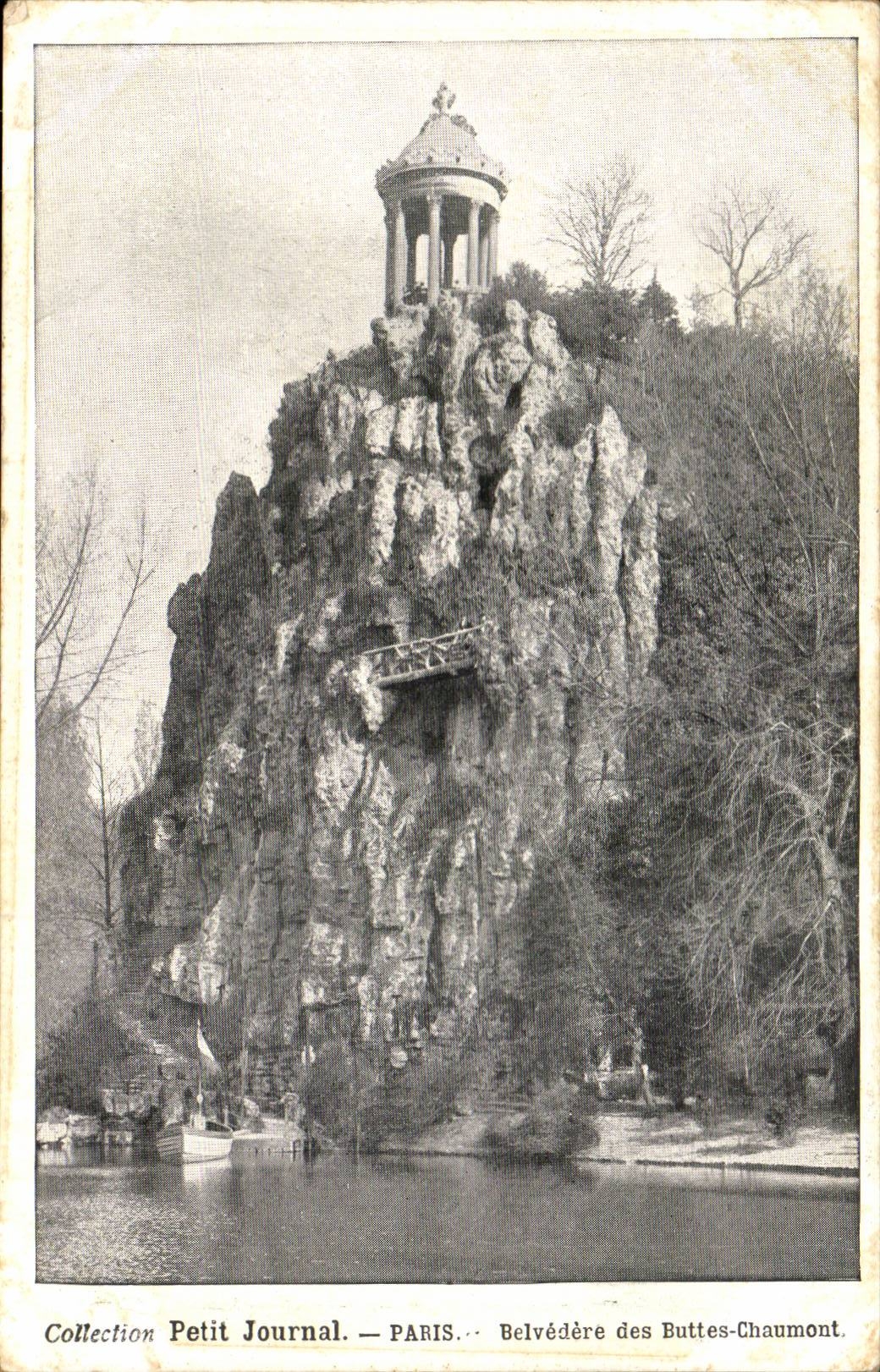 Paris - 19 - Collection Small Newspaper - View-point of the Hillocks Chaumont CPA