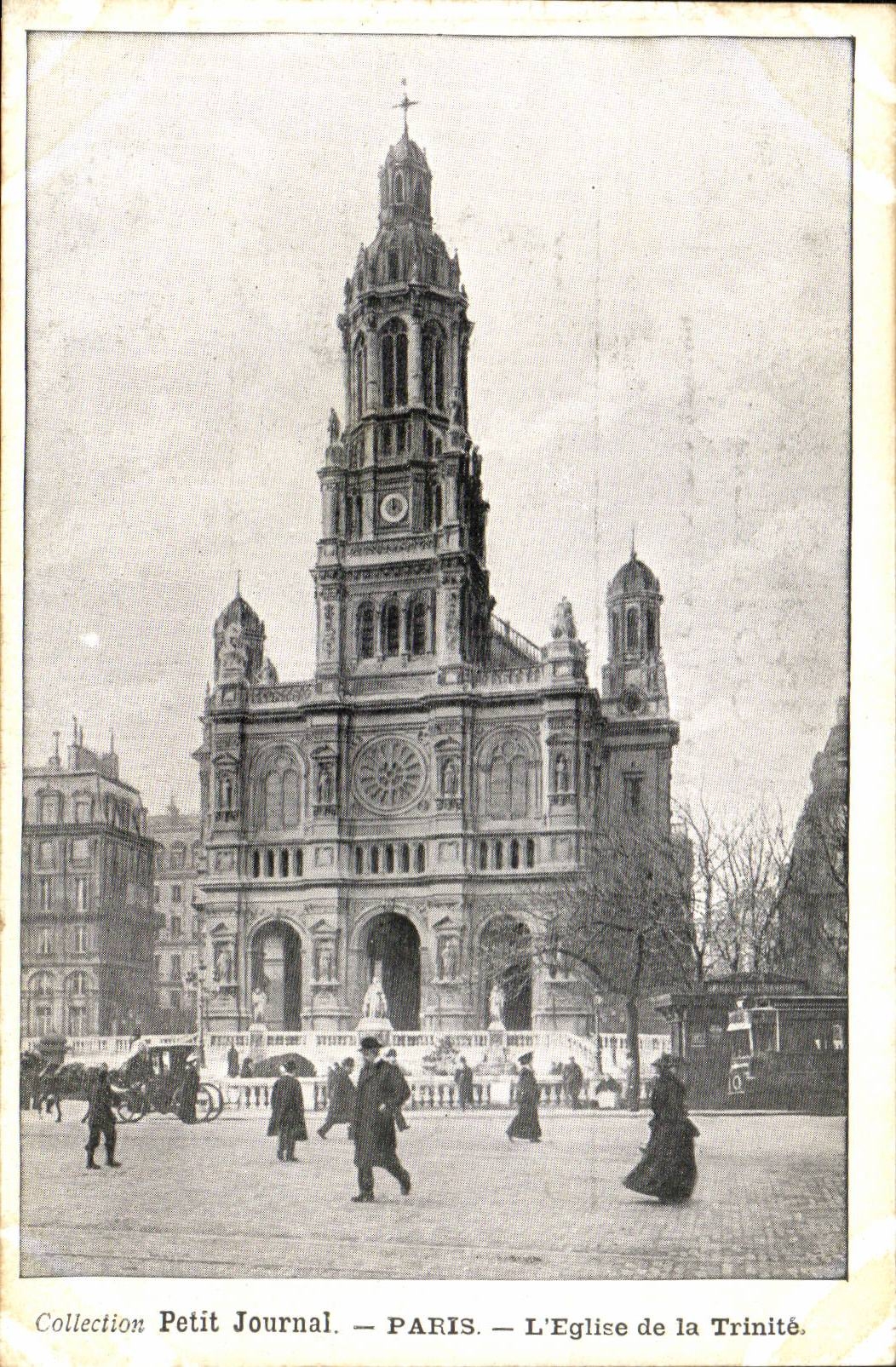 Paris - 9 - Collection Petit Journal - L'a‰glise de la Trinite CPA 