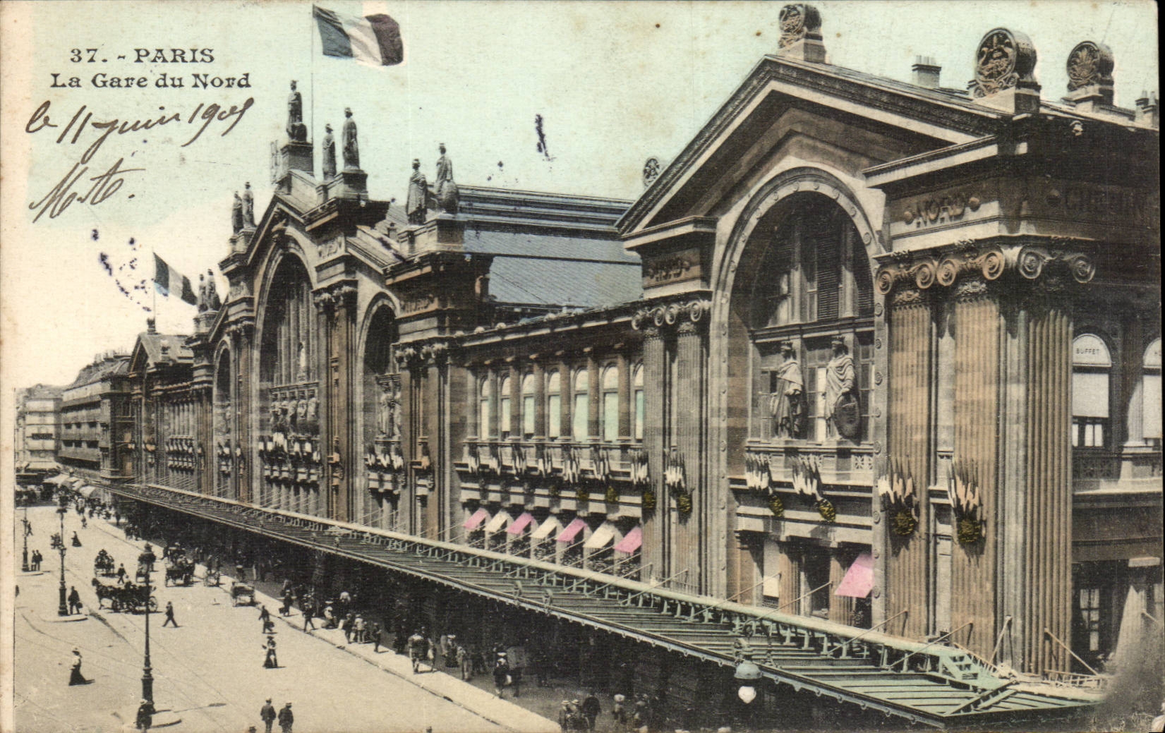Paris - 10 - Station of North CPA