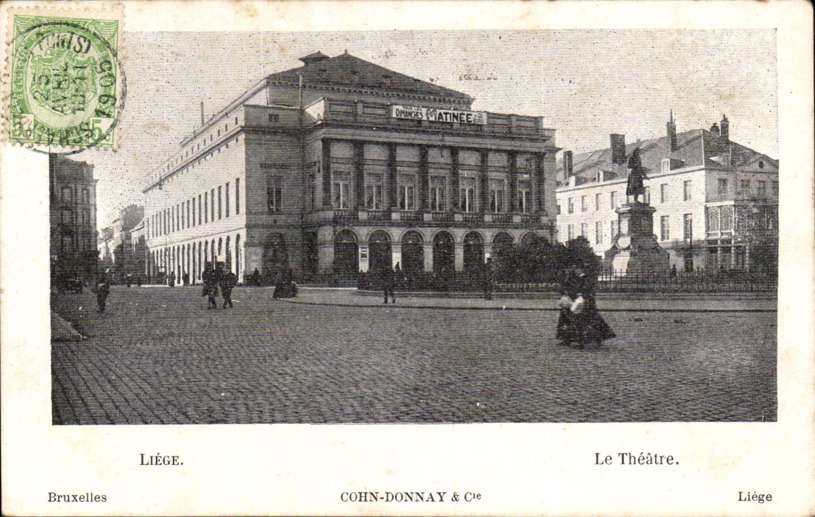 Belgium - Belgien - Liege - the Theater - CPA