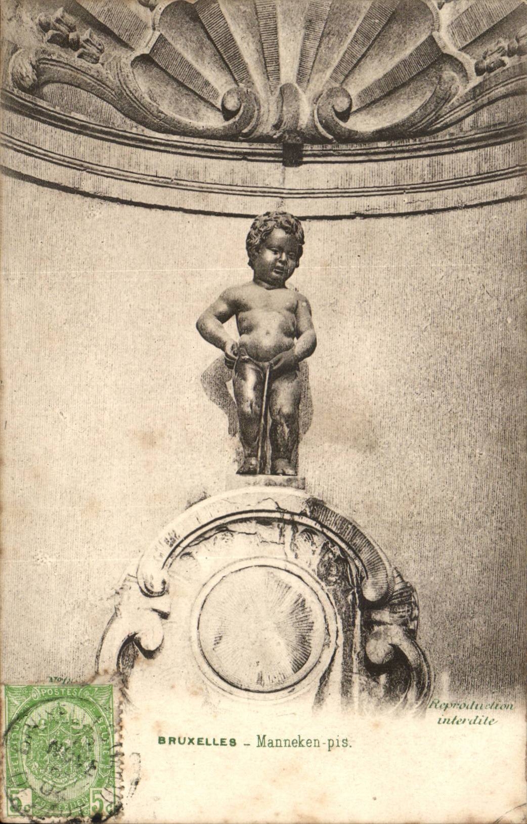 Belgium - Belgien - Brussels - Manneken worse CPA