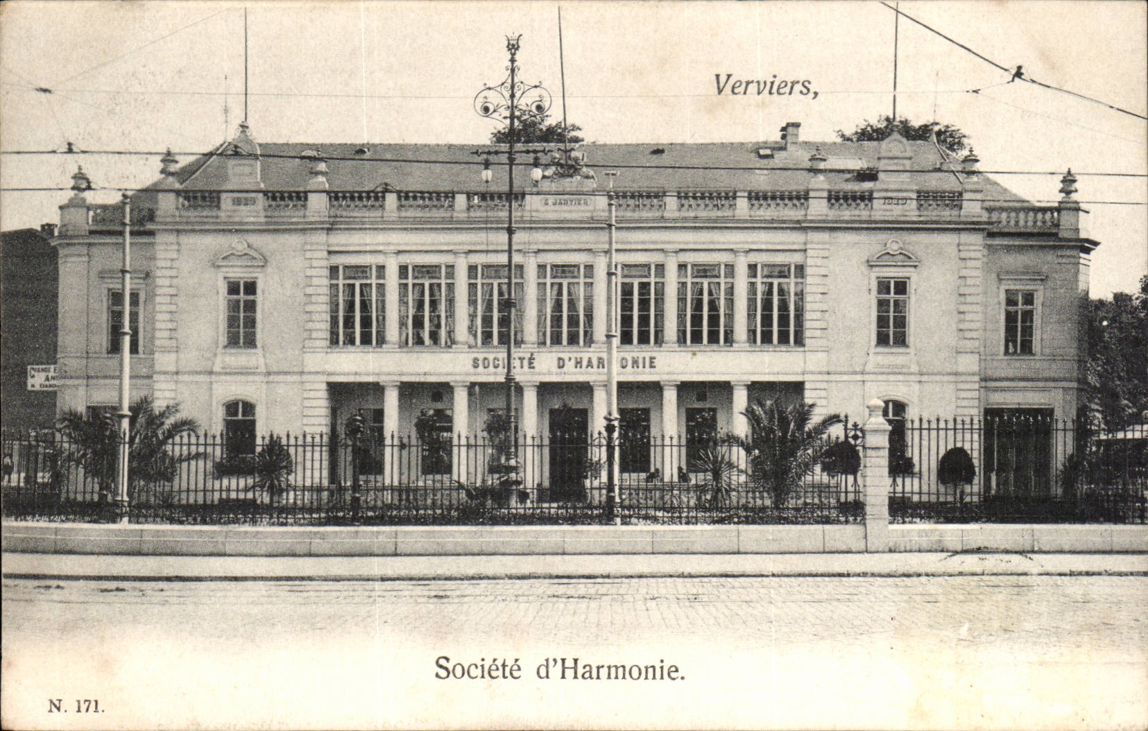 Belgium - Belgien - Verviers - Vervi - Company of Harmony CPA