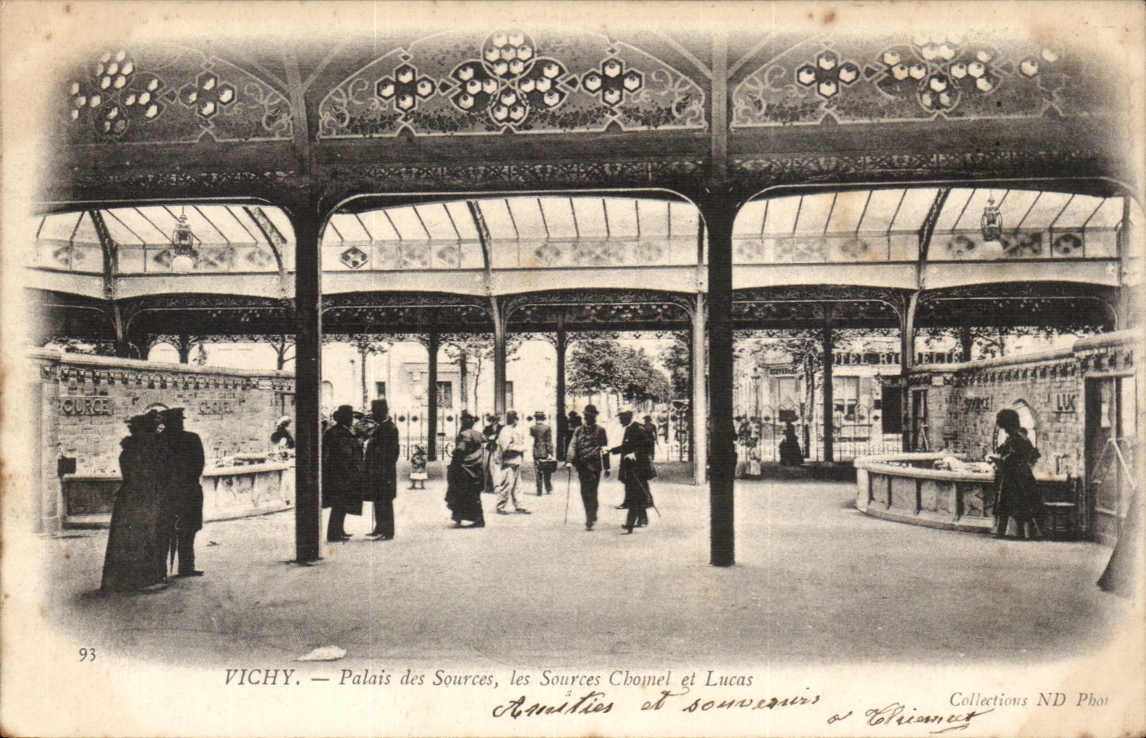 Vichy - Palais des Sources - Chomel et Lucas CPA