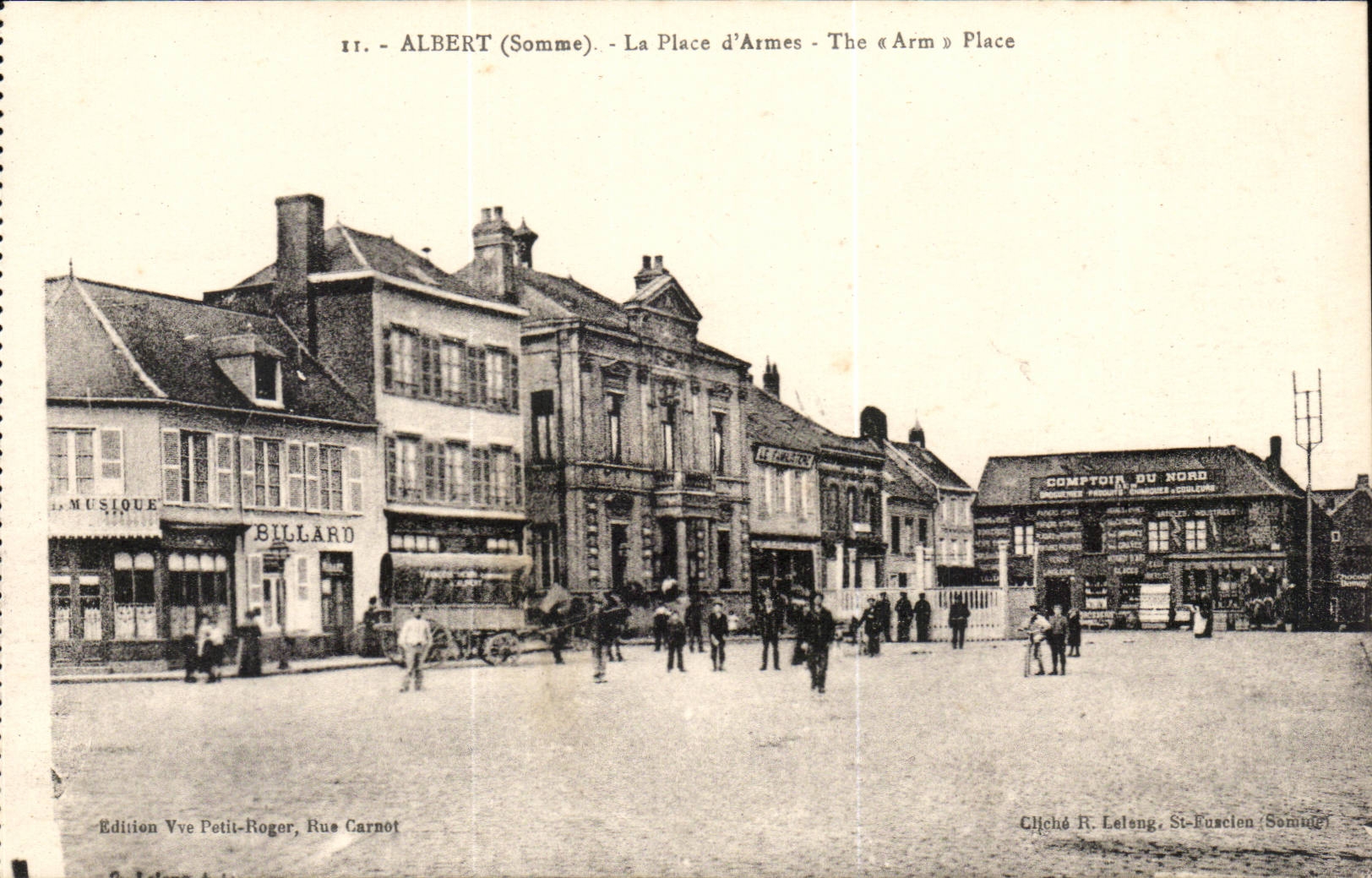 Albert - the Place of Weapons - CPA