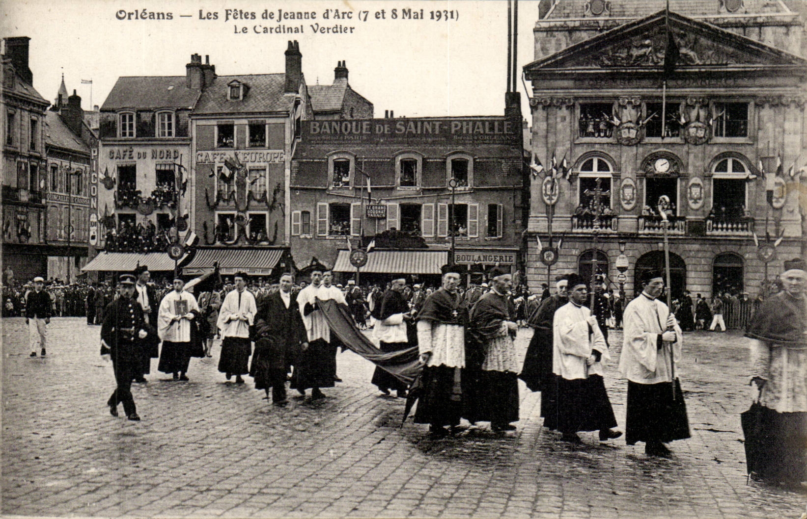 Orleans - Festivals of Jeanne d' Arc 1931 - the Verdier Cardinal - CPA