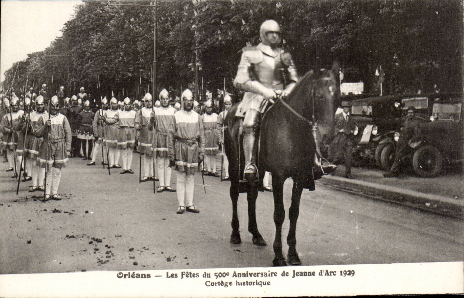Orleans - Festivals of Jeanne d' Arc - 1929 - 500 Birthday - Historical Procession CPA