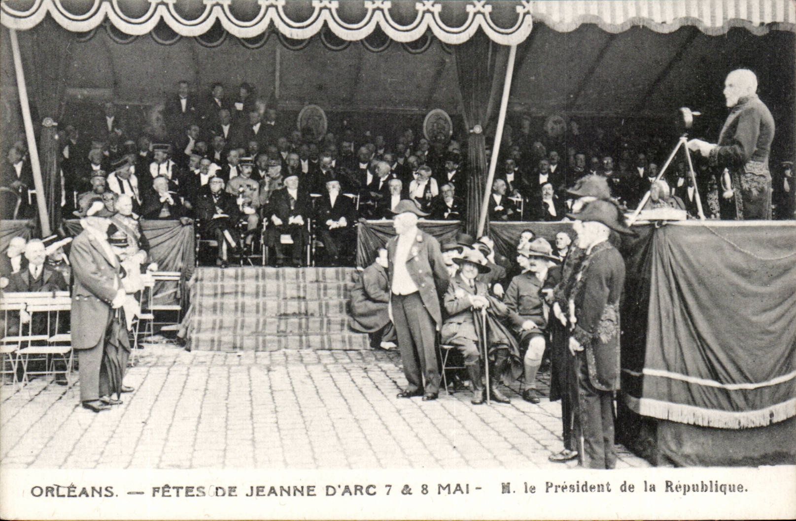 Orleans - Festivals of Jeanne d' Arc - the President of the Republic - CPA