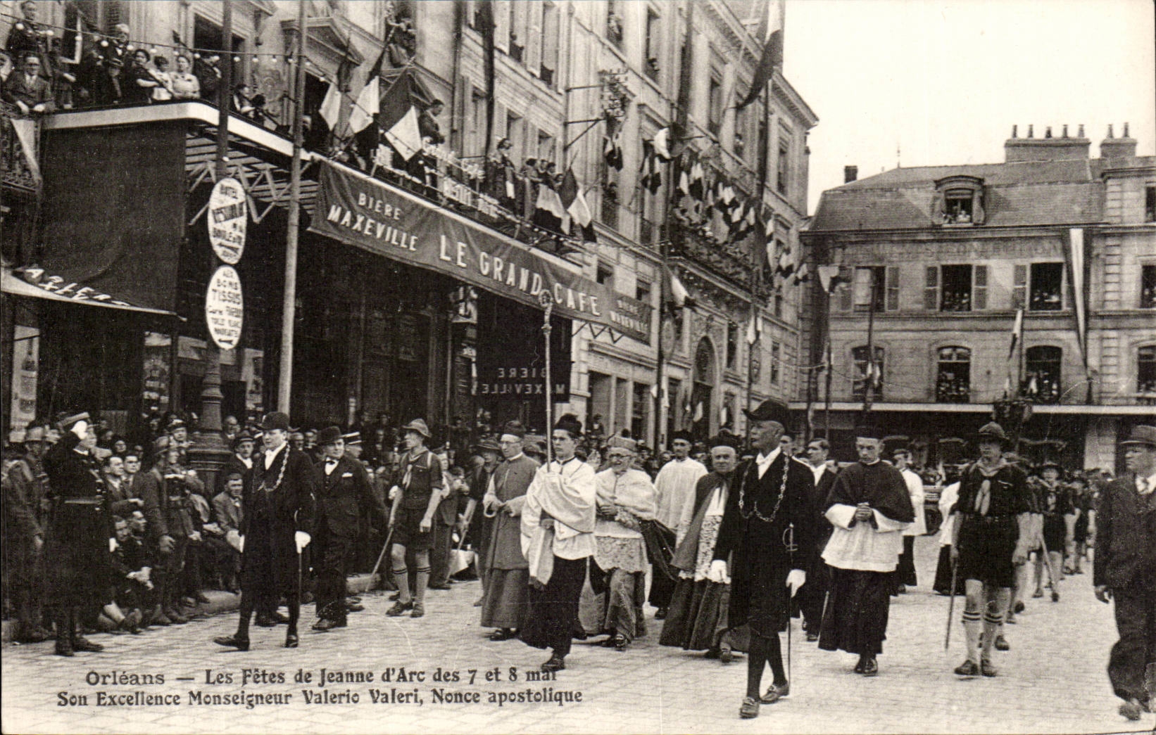 Orleans - Festivals of Jeanne d' Arc - Monseigneur Valerio Valery CPA