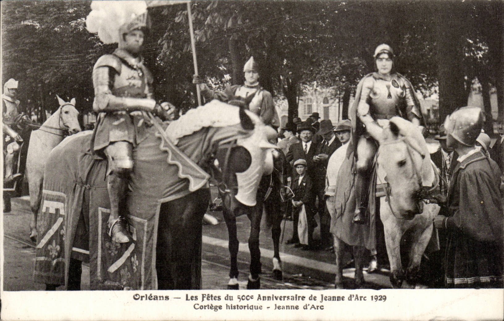 Orleans - Festivals of Jeanne d' Arc - 1929 - Historical Procession CPA