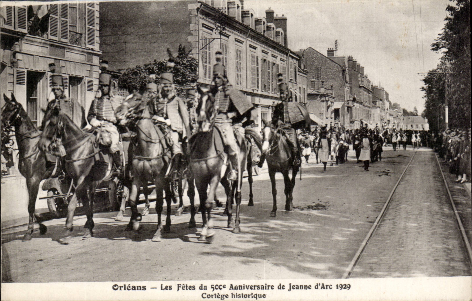 Orleans - Festivals of Jeanne d' Arc - 500 Birthday 1929 - Historical Procession CPA