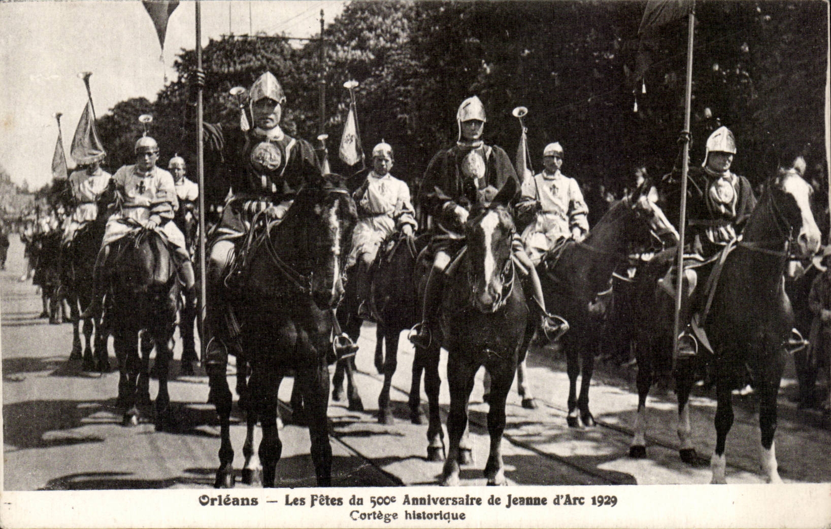 Orleans - Festivals of Jeanne d' Arc- - Historical Procession 500 Birthday 1929 CPA