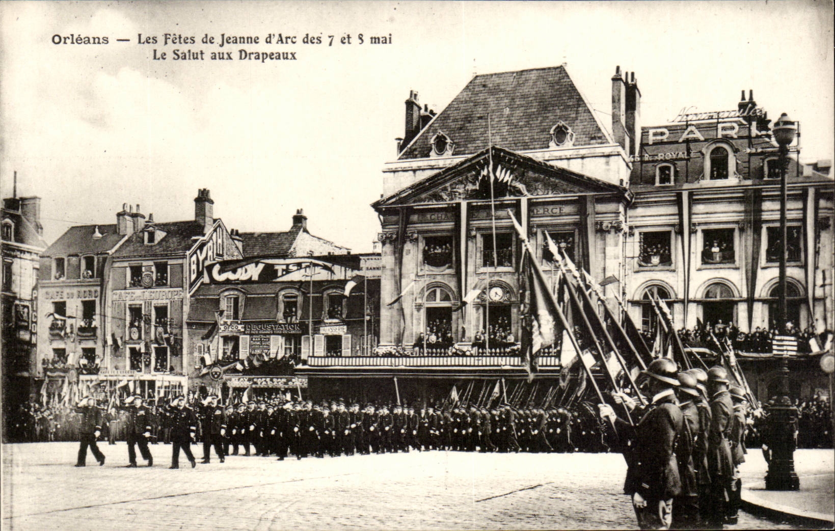 Orleans - Festivals of Jeanne d' Arc - Salute to the colors - CPA