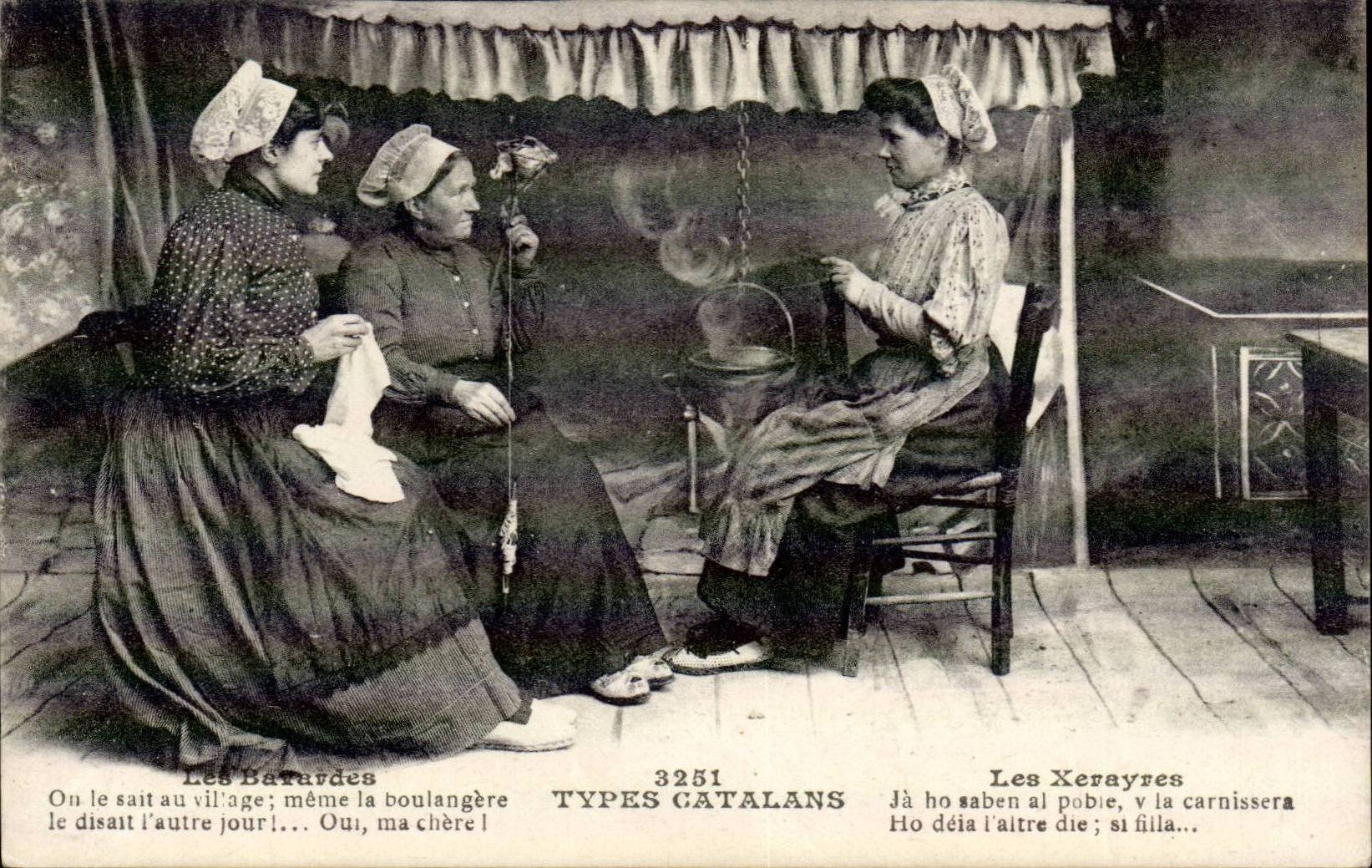 Fokore - Costumes - Catalan Types - Spain - Espana - Spain - Shoe CPA