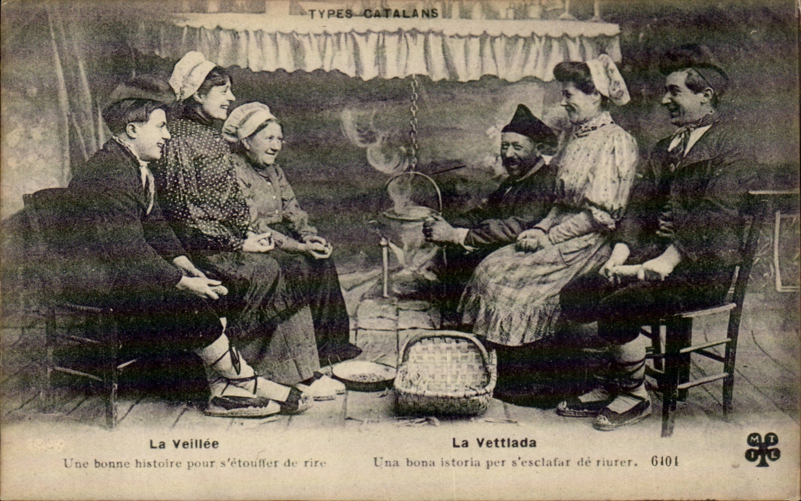 Fokore - Costumes - Catalan Types - Spain - Espana - Spain - Shoe PCA the veillee