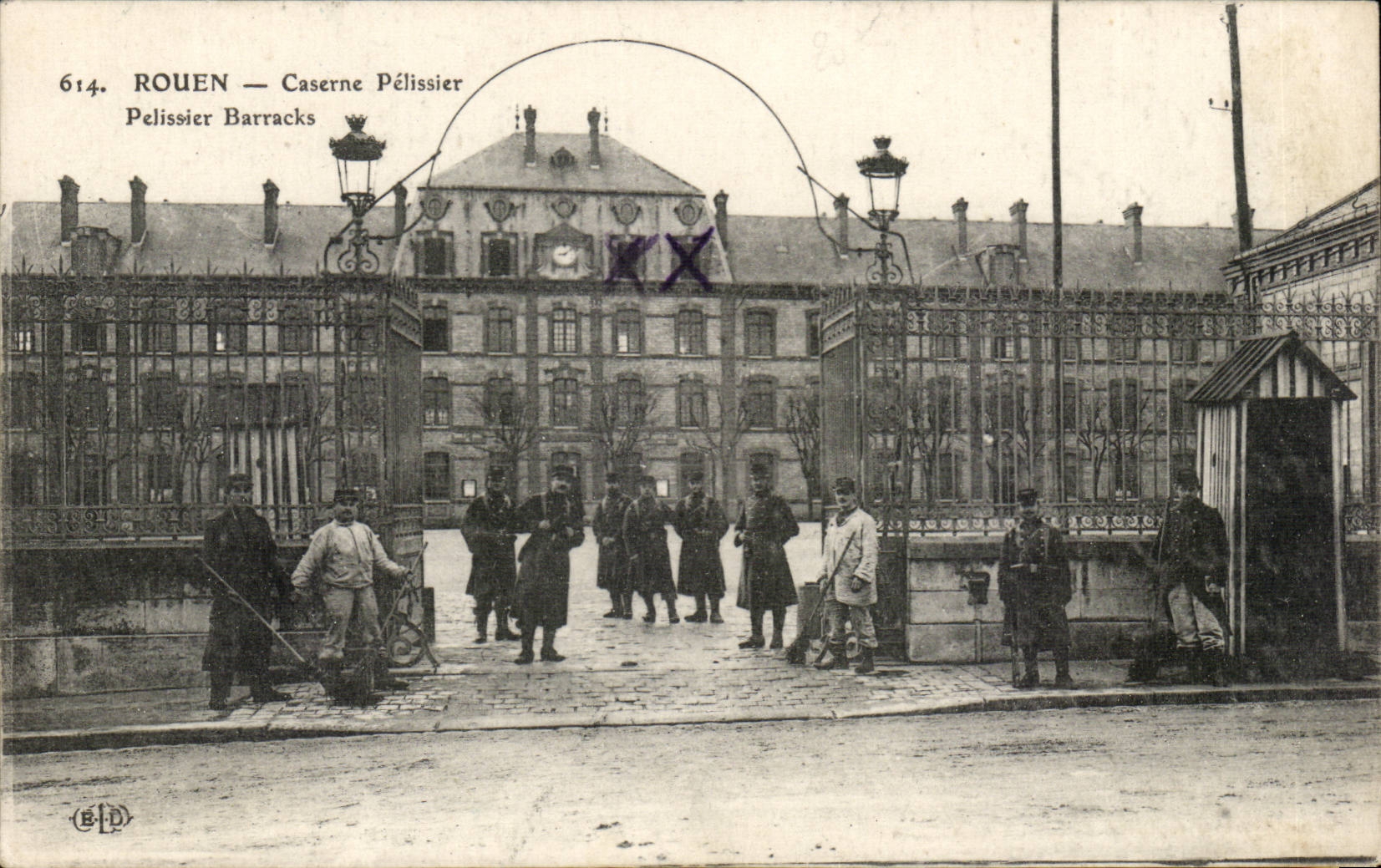 Rouen - Pelissier Barracks - Barracks CPA