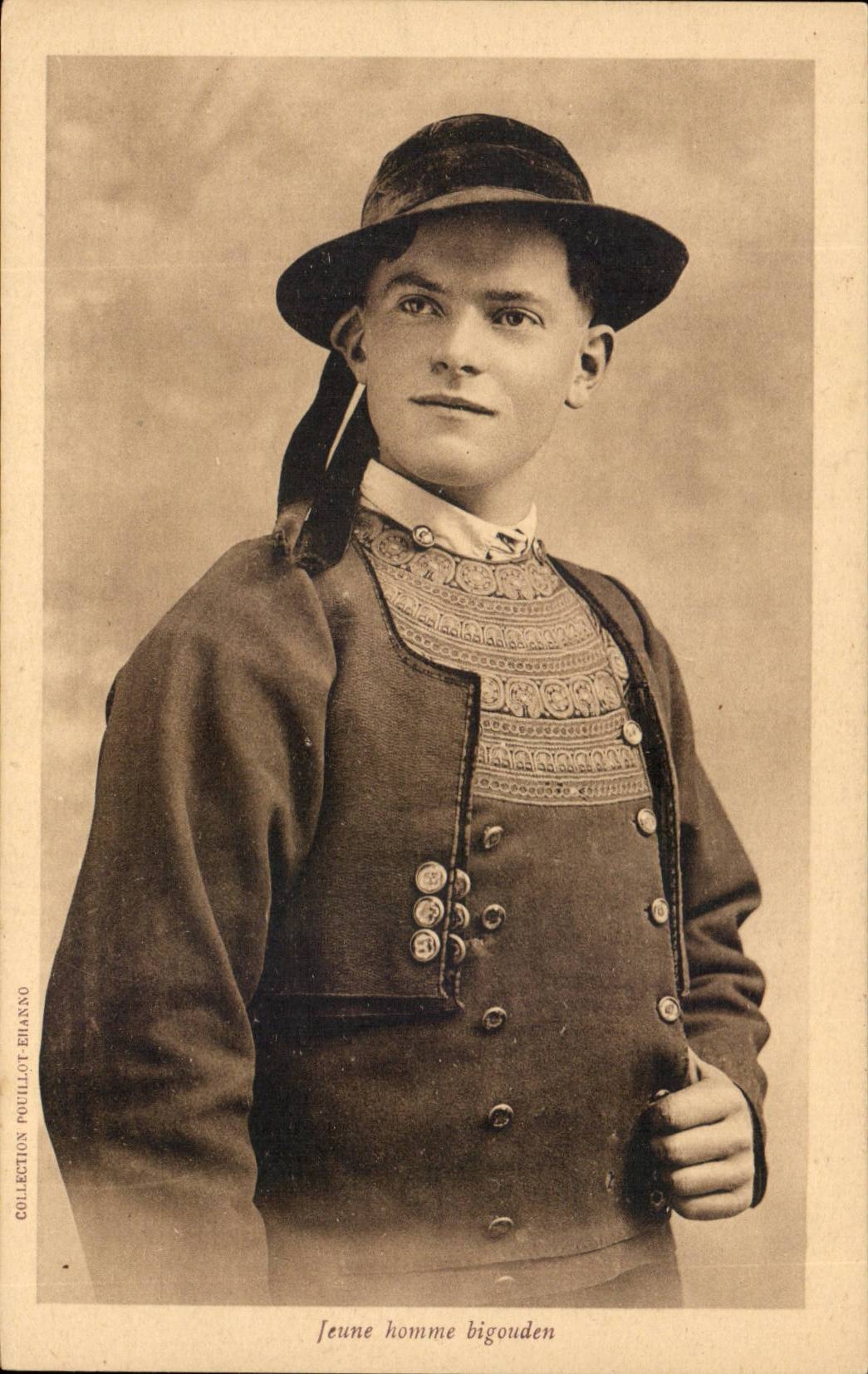 Folklore - Costumes - Bigouden Young man - CPA
