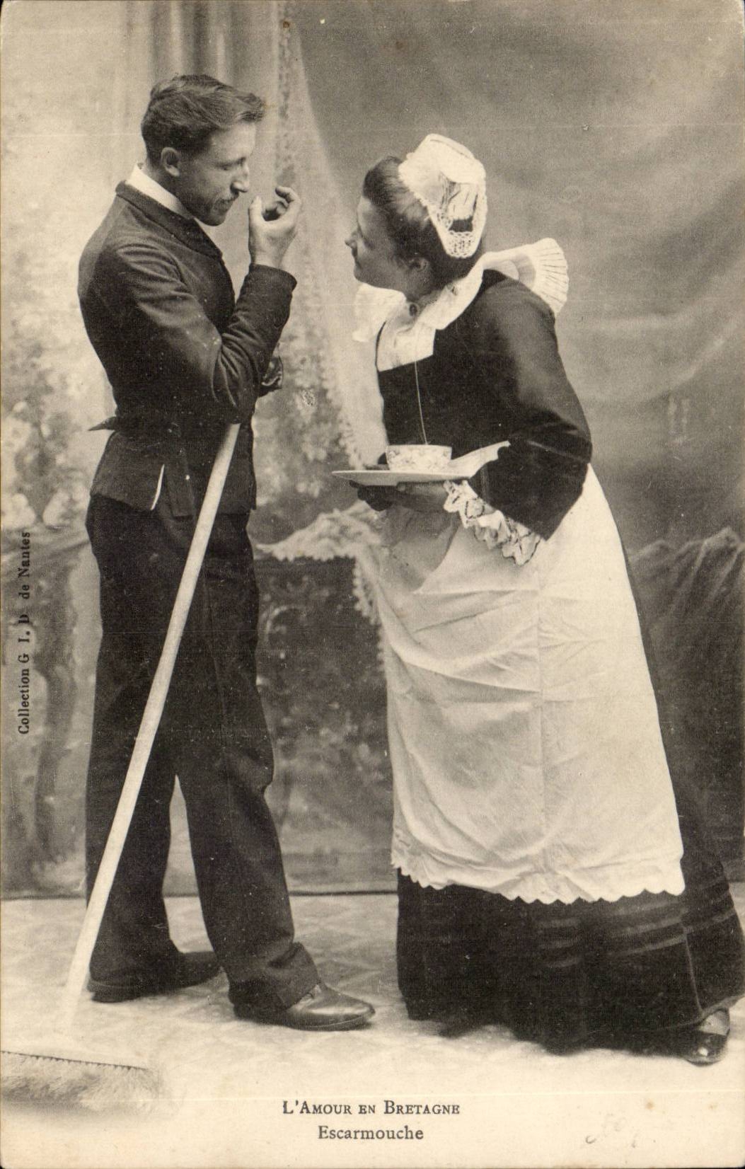 CPA love in Brittany Skirmish (folklore costume)