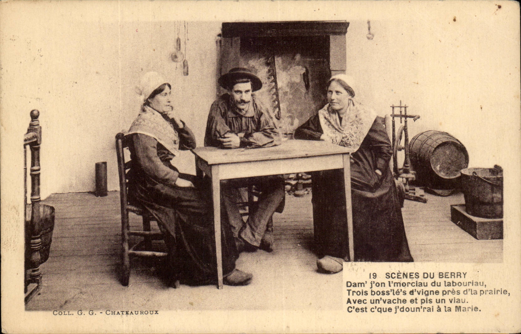 Scenes of Berry - CPA