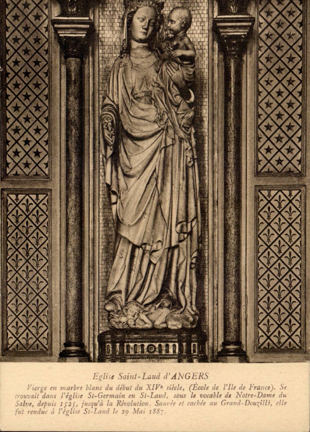 Angers - Church Saint Laud CPA