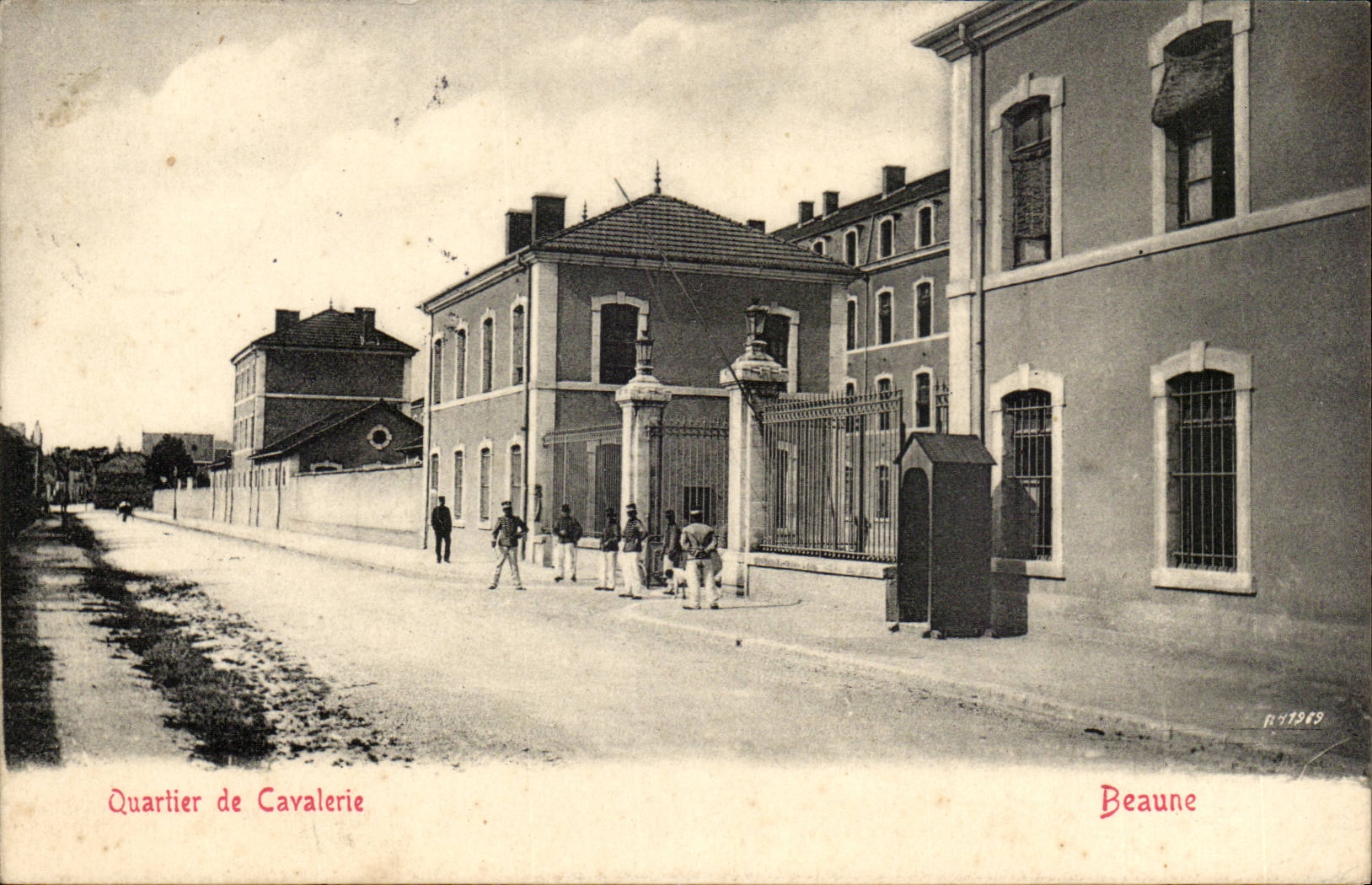 Beaune - District of Cavalry CPA