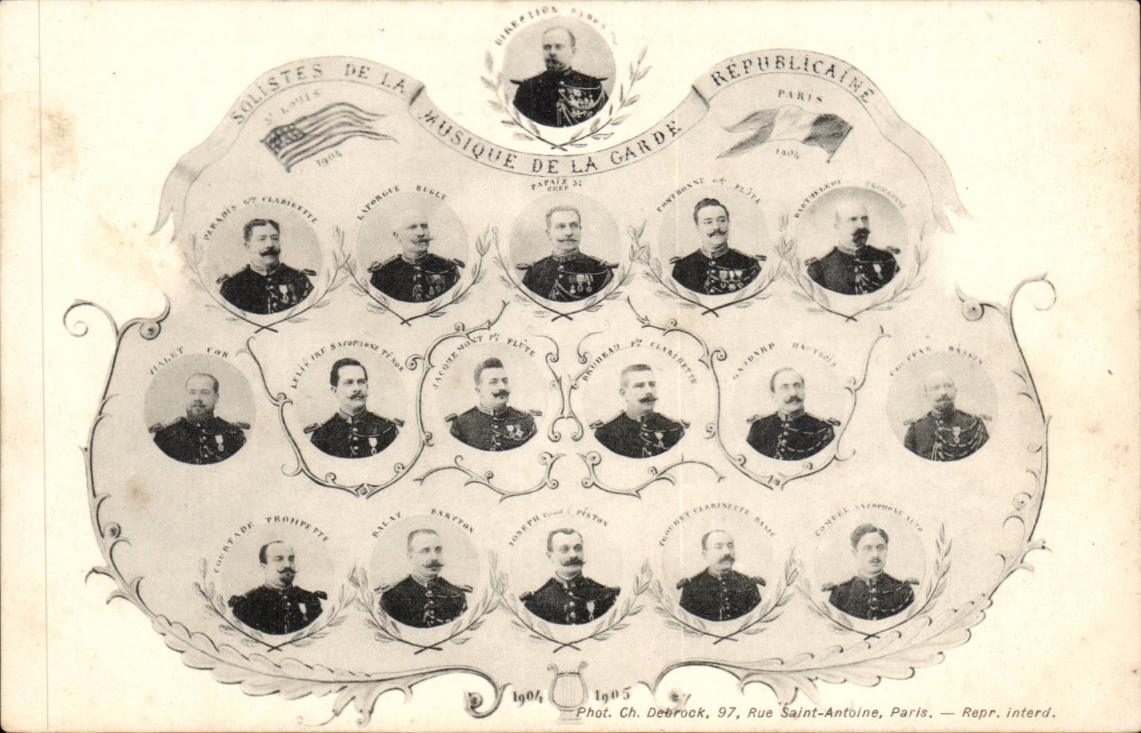 Solistces of the Music of the Republican guard - CPA