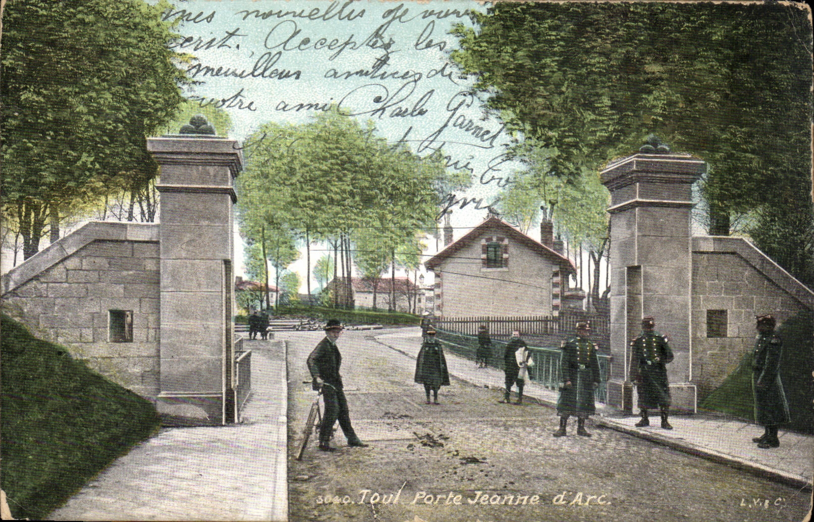 Toul - Gatter Jeanne d Bogen - Joan weg von der Arche - CPA