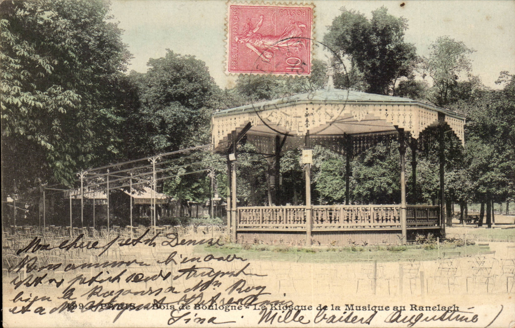 Paris 16 - Bois de Boulogne - La Kiosque de la Musique au Ranelagh - CPA