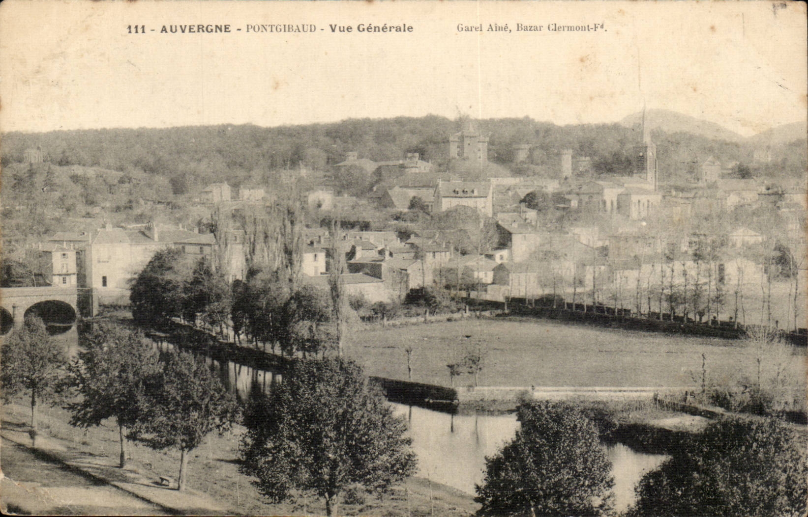 Auvergne - Pontgiraud - - View CPA
