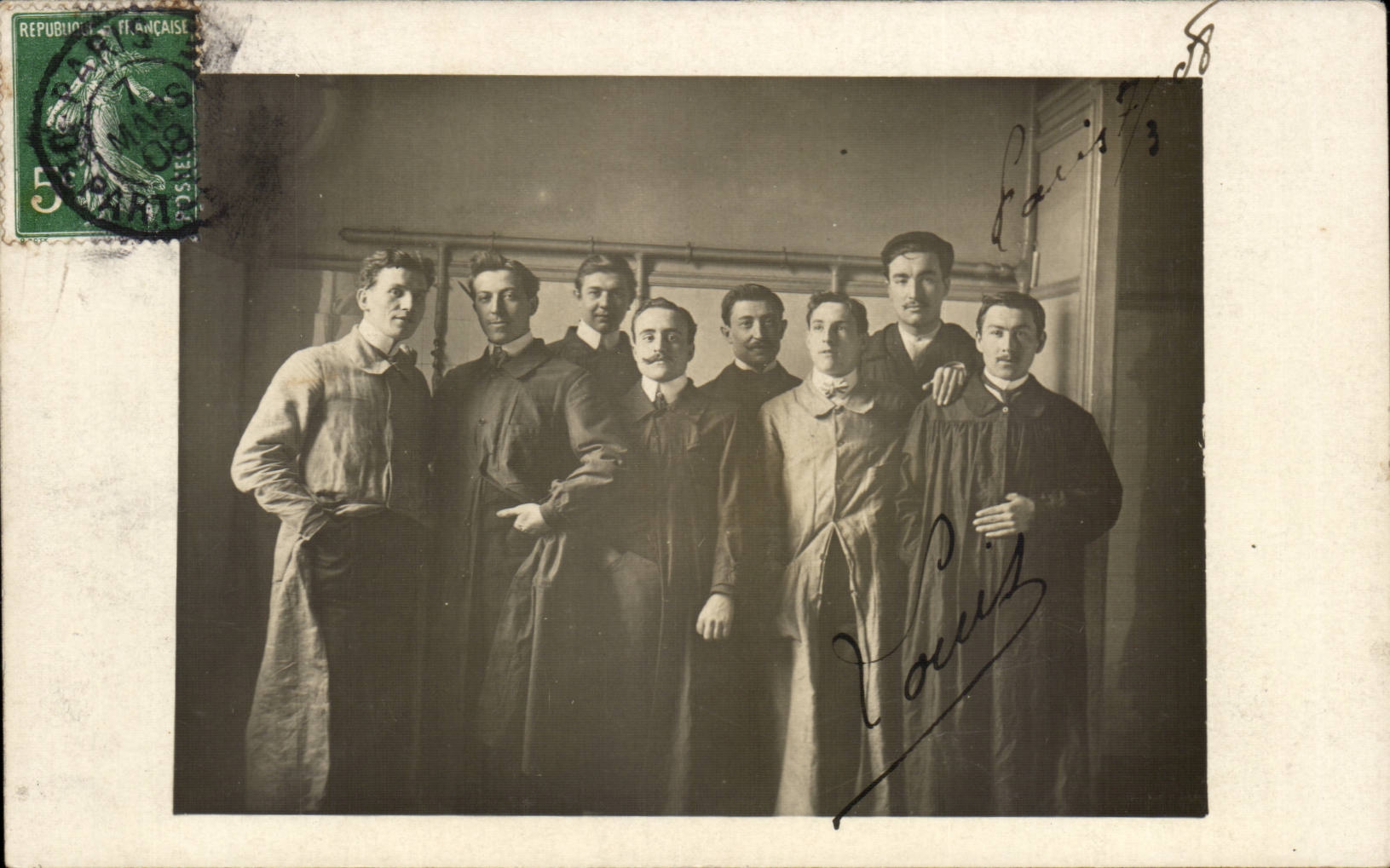 Wirkliche Foto Paris-Chemiker