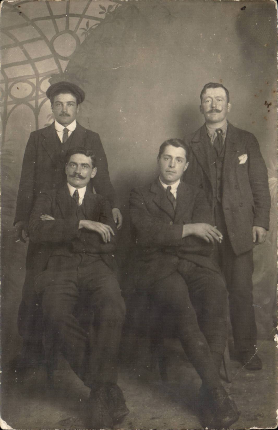 Real photo Men (costume folklore)