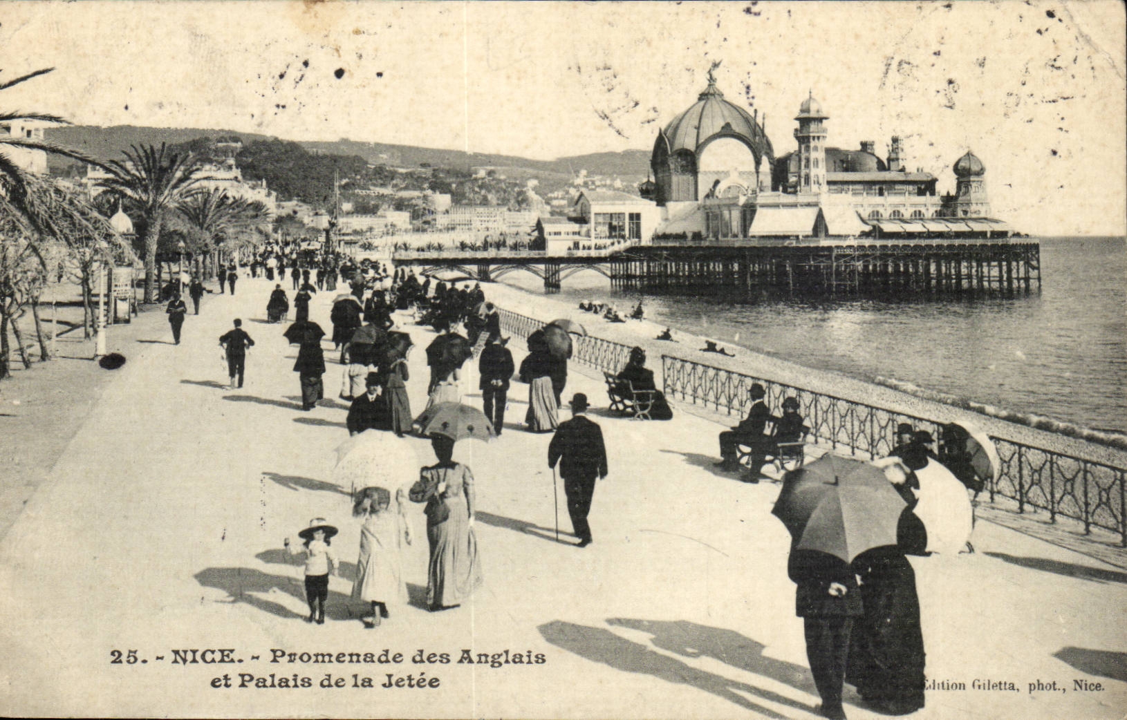 Nett - Weg Englisch und des Gaumens des Piers CPA