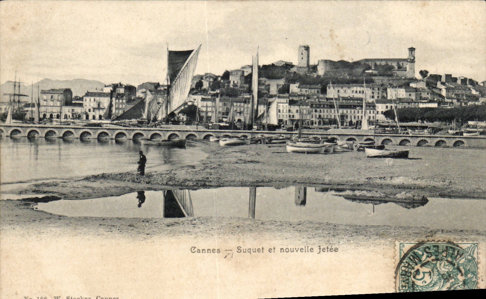 Cannes - Suquet and Thrown news CPA
