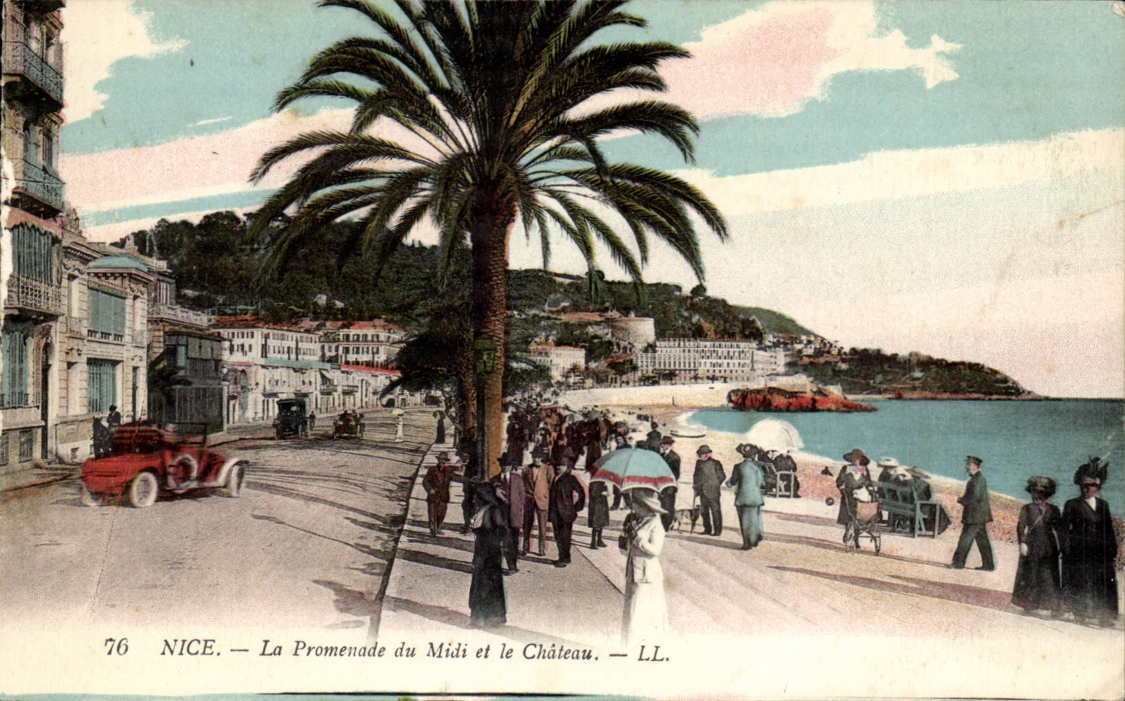 Nett - Weg des Sudens und des Schlosses CPA