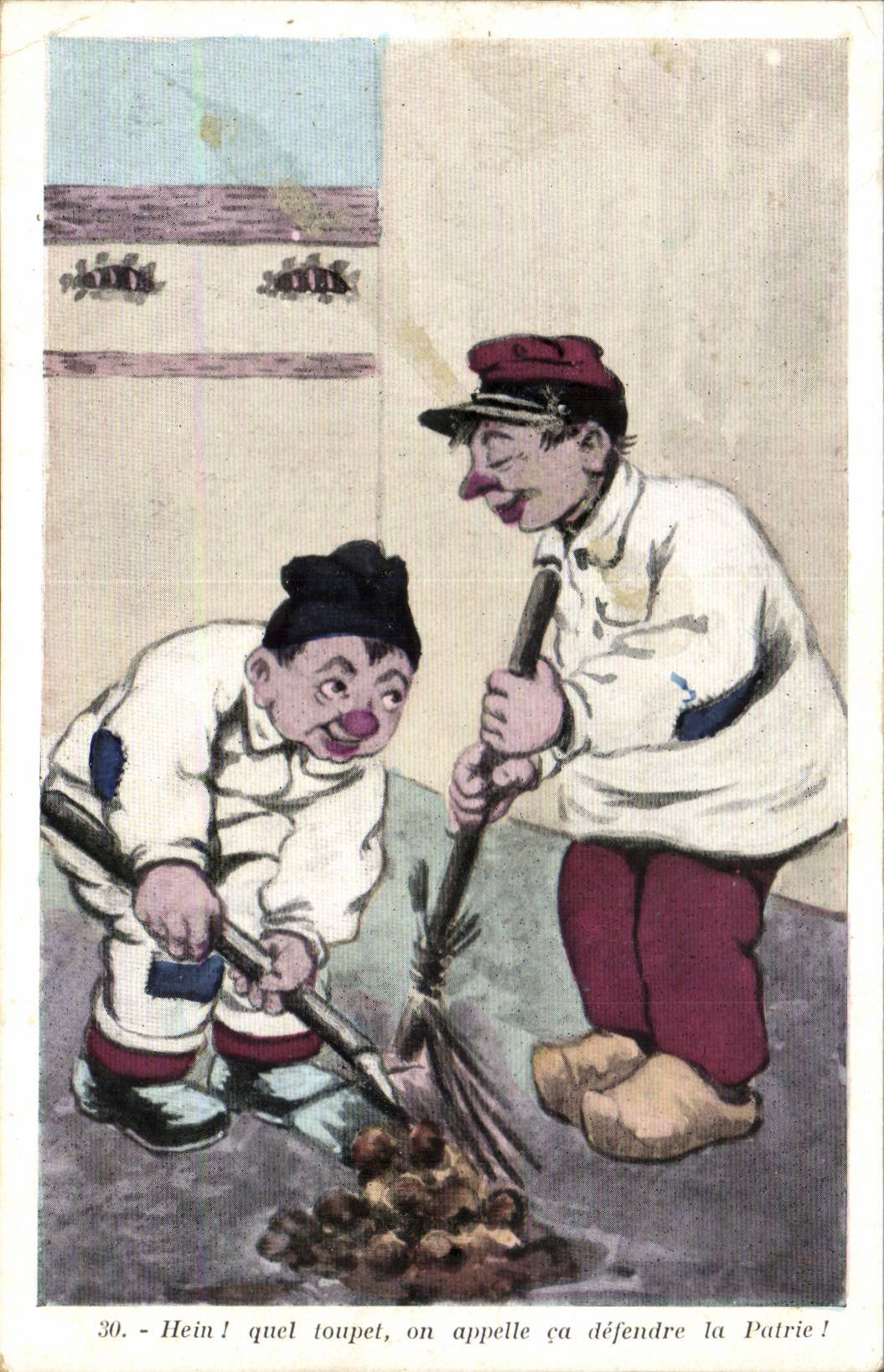 Humour - Hein toupet! On appelle se defendre la PatrieCPA