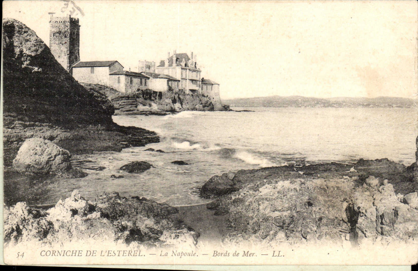 Corniche de l'esterel - La Napoule - Bords de Mer - CPA