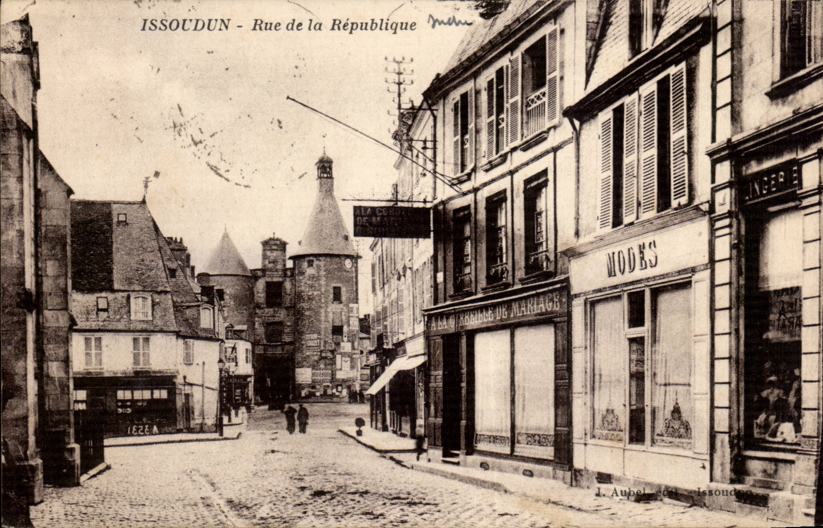 Issoudun - Rue de la Republique CPA 