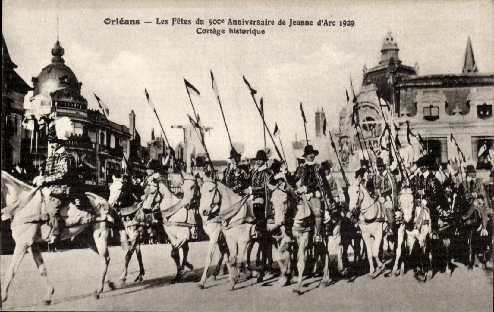 Orleans - Festivals of Jeanne d' Arc - historical Procession - 500 Birthday - 1929 - CPA
