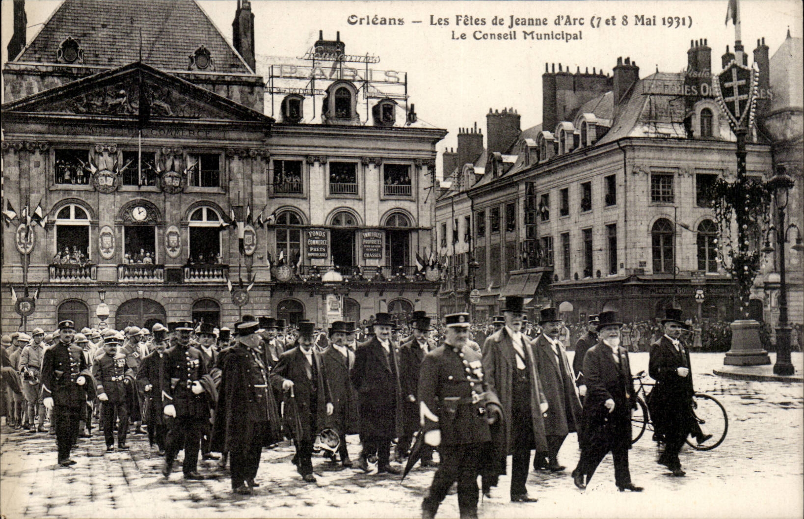 Orleans - Festivals of Jeanne d' Arc - the Municipal council - CPA