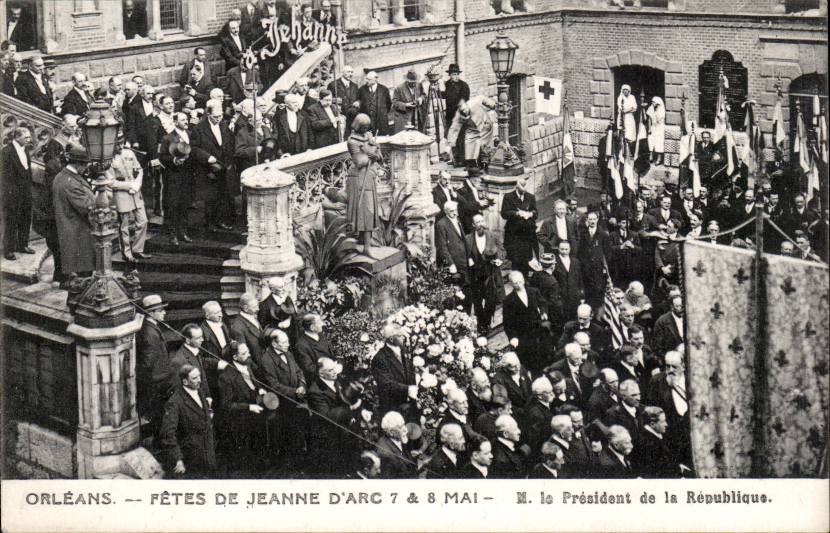 Orleans - Festivals of Jeanne d' Arc - the President of the Republic - CPA