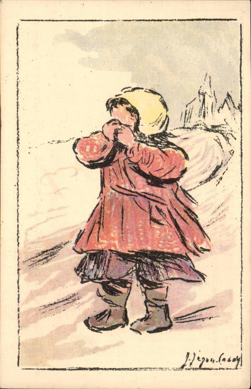 CPA Fantasy Illustrator Child