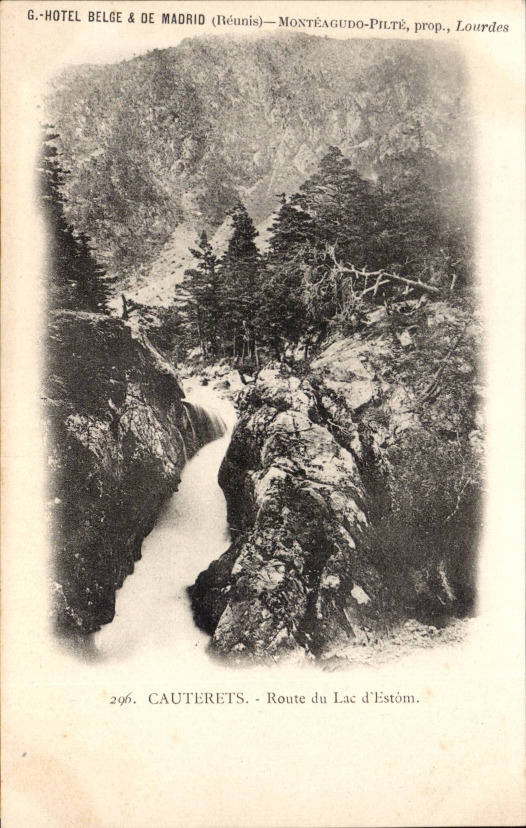 Caueterets CPA Strasse des Sees Estom