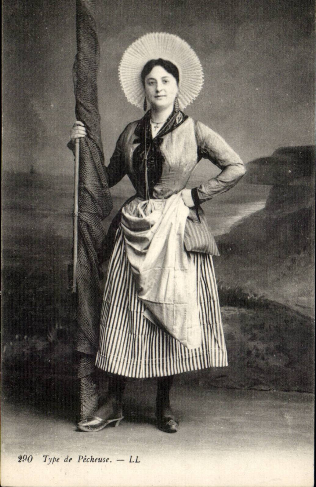 Boulogne on Sea - Type of Sinning - Fantasy - Woman - Fish stew - CPA