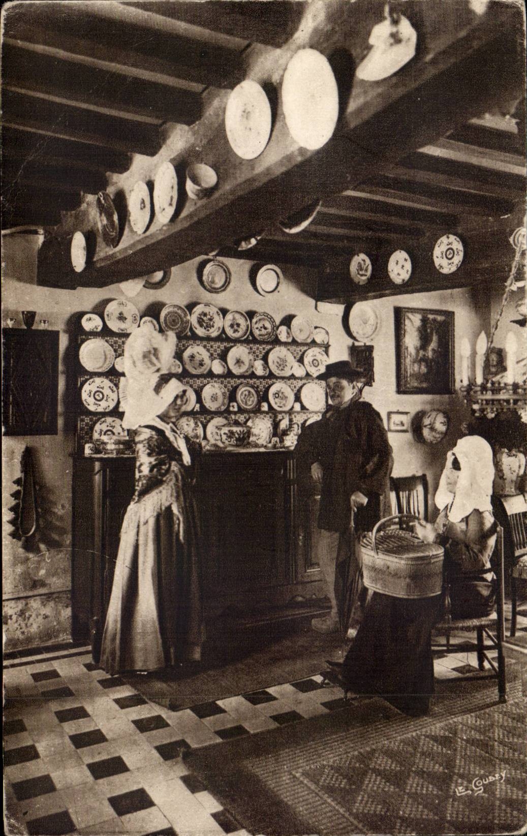 Picturesque Normandy - Folklore - Costumes - Norman Interior - CPA