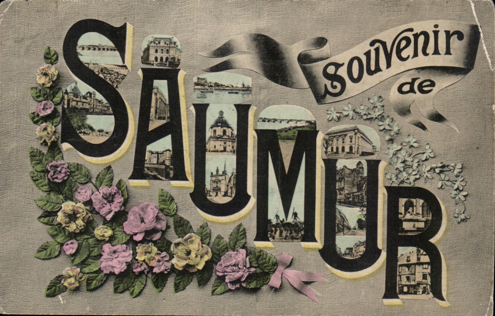 Saumur - Souvenir of Saumur - CPA