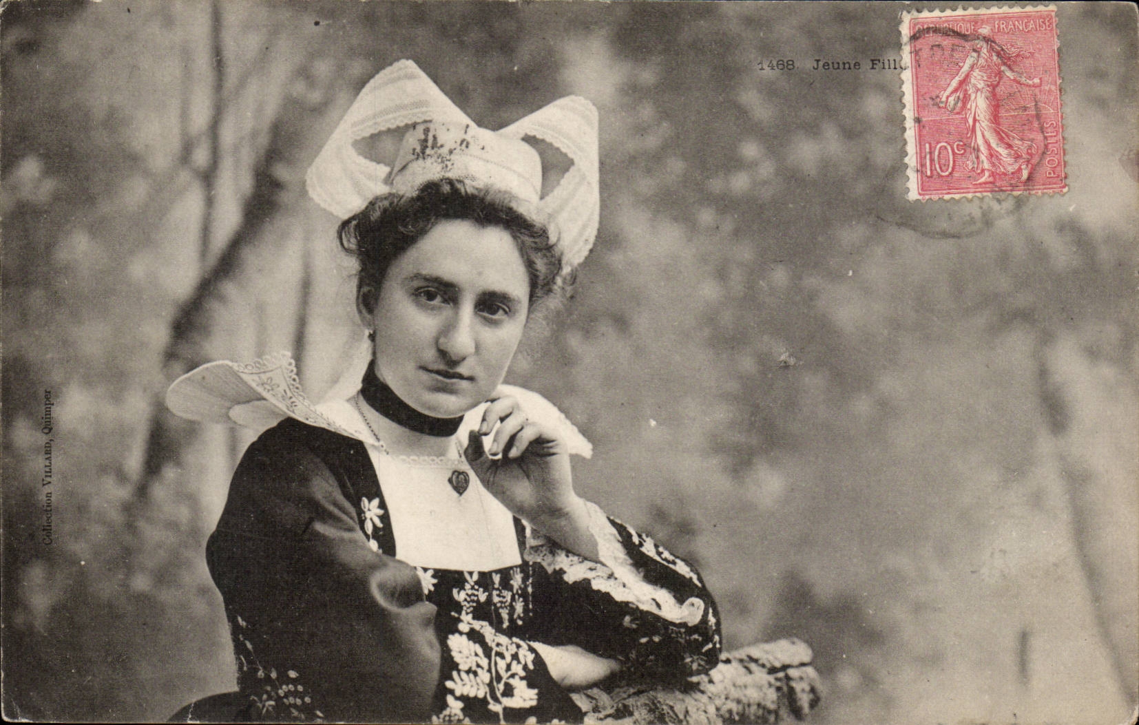 Folklore - Costumes - Fantasy - Woman - Girl - CPA